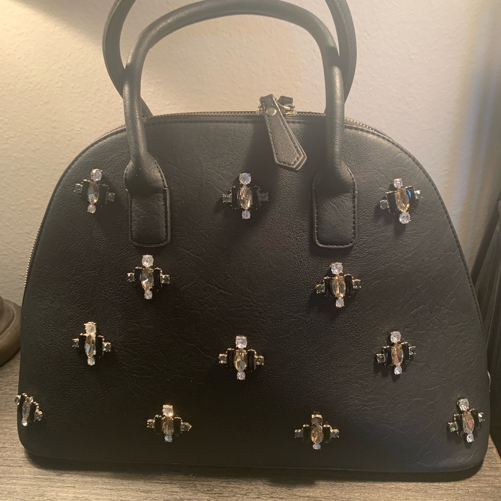 Black jewel purse